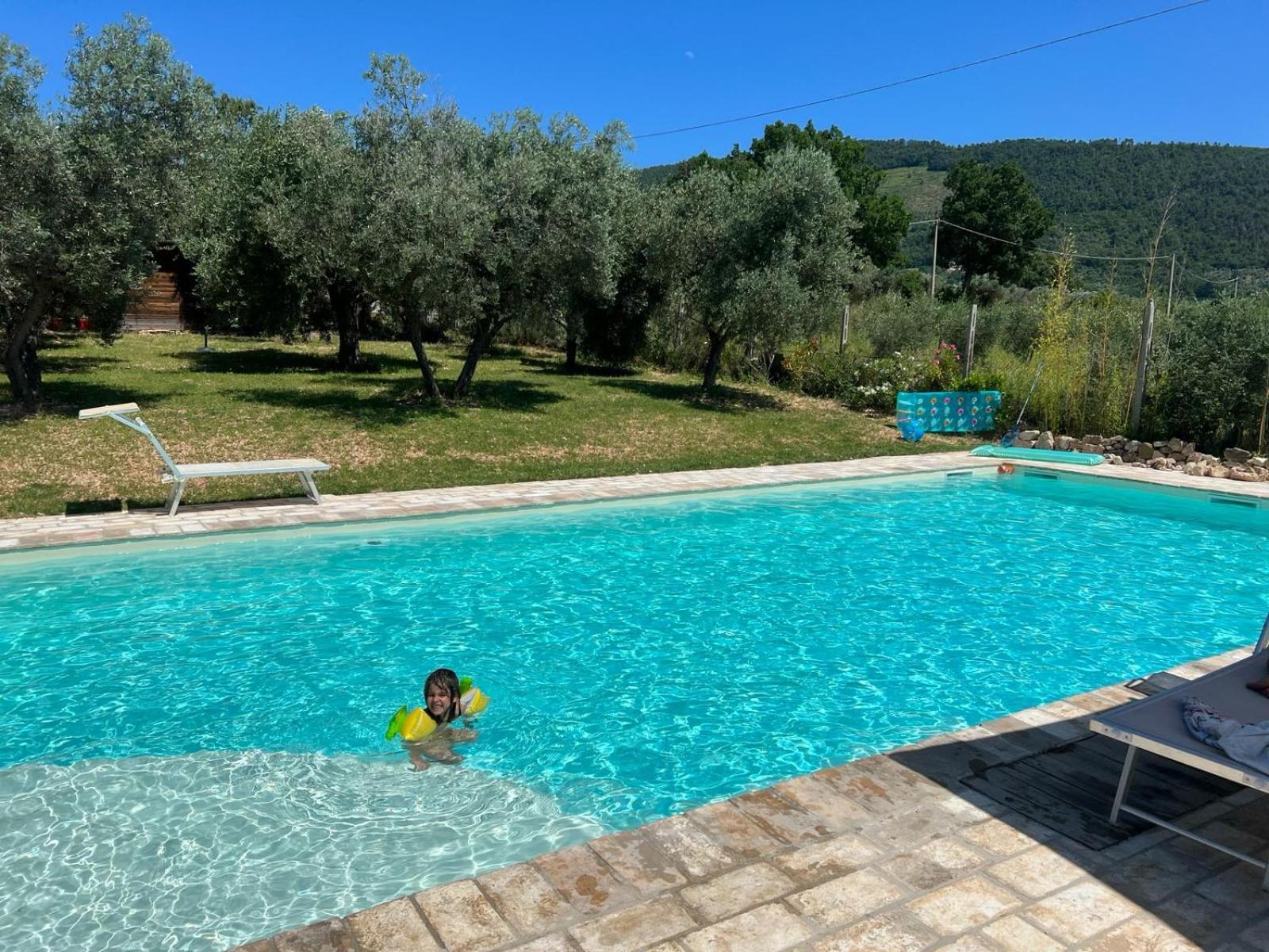 Agriturismo Uliveto Benedetti Daire Spoleto Dış mekan fotoğraf